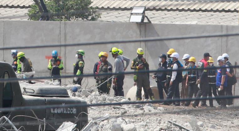 Thailand Usut Sampel Baja Bangunan 30 Lanta yang Roboh